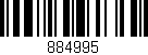 Código de barras (EAN, GTIN, SKU, ISBN): '884995'