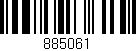 Código de barras (EAN, GTIN, SKU, ISBN): '885061'