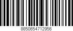 Código de barras (EAN, GTIN, SKU, ISBN): '8850654712956'