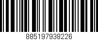 Código de barras (EAN, GTIN, SKU, ISBN): '885197938226'