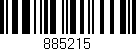 Código de barras (EAN, GTIN, SKU, ISBN): '885215'