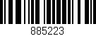 Código de barras (EAN, GTIN, SKU, ISBN): '885223'