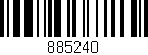 Código de barras (EAN, GTIN, SKU, ISBN): '885240'