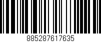 Código de barras (EAN, GTIN, SKU, ISBN): '885287617635'