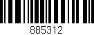 Código de barras (EAN, GTIN, SKU, ISBN): '885312'