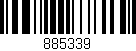 Código de barras (EAN, GTIN, SKU, ISBN): '885339'