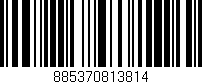 Código de barras (EAN, GTIN, SKU, ISBN): '885370813814'