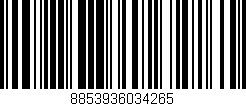 Código de barras (EAN, GTIN, SKU, ISBN): '8853936034265'