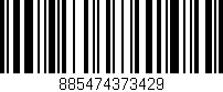 Código de barras (EAN, GTIN, SKU, ISBN): '885474373429'