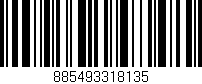 Código de barras (EAN, GTIN, SKU, ISBN): '885493318135'