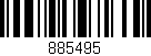 Código de barras (EAN, GTIN, SKU, ISBN): '885495'
