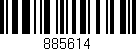 Código de barras (EAN, GTIN, SKU, ISBN): '885614'