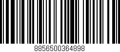 Código de barras (EAN, GTIN, SKU, ISBN): '8856500364898'