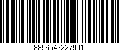 Código de barras (EAN, GTIN, SKU, ISBN): '8856542227991'