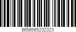 Código de barras (EAN, GTIN, SKU, ISBN): '8856565232323'