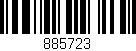 Código de barras (EAN, GTIN, SKU, ISBN): '885723'