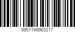 Código de barras (EAN, GTIN, SKU, ISBN): '8857749963217'