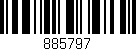 Código de barras (EAN, GTIN, SKU, ISBN): '885797'