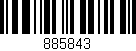 Código de barras (EAN, GTIN, SKU, ISBN): '885843'