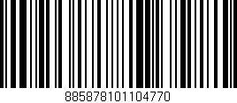 Código de barras (EAN, GTIN, SKU, ISBN): '885878101104770'
