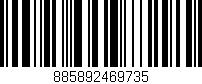 Código de barras (EAN, GTIN, SKU, ISBN): '885892469735'