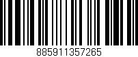 Código de barras (EAN, GTIN, SKU, ISBN): '885911357265'