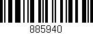 Código de barras (EAN, GTIN, SKU, ISBN): '885940'