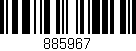Código de barras (EAN, GTIN, SKU, ISBN): '885967'