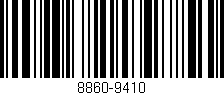 Código de barras (EAN, GTIN, SKU, ISBN): '8860-9410'