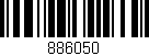 Código de barras (EAN, GTIN, SKU, ISBN): '886050'