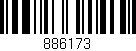 Código de barras (EAN, GTIN, SKU, ISBN): '886173'