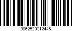Código de barras (EAN, GTIN, SKU, ISBN): '8862528312445'