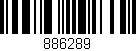 Código de barras (EAN, GTIN, SKU, ISBN): '886289'