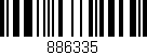 Código de barras (EAN, GTIN, SKU, ISBN): '886335'