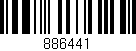 Código de barras (EAN, GTIN, SKU, ISBN): '886441'