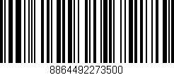 Código de barras (EAN, GTIN, SKU, ISBN): '8864492273500'