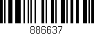 Código de barras (EAN, GTIN, SKU, ISBN): '886637'
