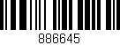 Código de barras (EAN, GTIN, SKU, ISBN): '886645'