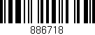 Código de barras (EAN, GTIN, SKU, ISBN): '886718'