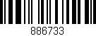 Código de barras (EAN, GTIN, SKU, ISBN): '886733'