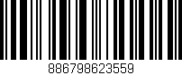 Código de barras (EAN, GTIN, SKU, ISBN): '886798623559'