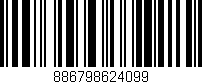 Código de barras (EAN, GTIN, SKU, ISBN): '886798624099'