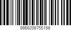 Código de barras (EAN, GTIN, SKU, ISBN): '8868208755168'