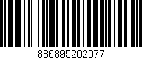 Código de barras (EAN, GTIN, SKU, ISBN): '886895202077'