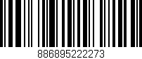 Código de barras (EAN, GTIN, SKU, ISBN): '886895222273'