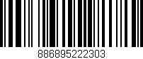 Código de barras (EAN, GTIN, SKU, ISBN): '886895222303'