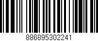 Código de barras (EAN, GTIN, SKU, ISBN): '886895302241'