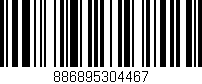 Código de barras (EAN, GTIN, SKU, ISBN): '886895304467'