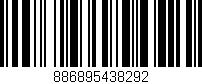 Código de barras (EAN, GTIN, SKU, ISBN): '886895438292'