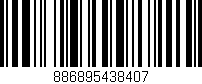 Código de barras (EAN, GTIN, SKU, ISBN): '886895438407'